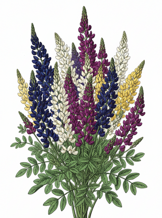 Baptisia <br>INDIGO MIX