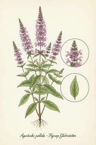 Agastache pallida HYSSOP GLOBETROTTER