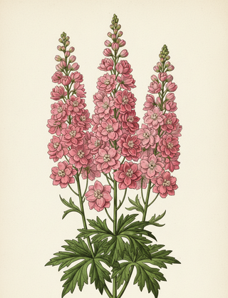 Delphinium elatum PINK DOUBLE DELPHINIUM SWEETHEARTS