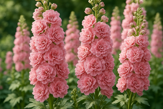 double pink delphinium