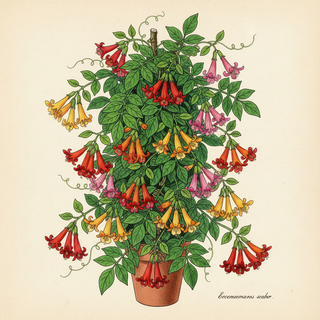 Eccremocarpus scaber <br>CHILEAN GLORY VINE MIX