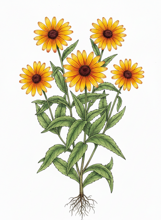 Helianthoides scabra <br>HELIOPSIS 'BURNING HEARTS'