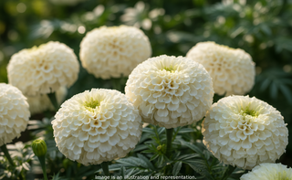 marigold white cream