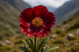 Meconopsis napaulensis RED HIMALAYAN POPPY TIBETAN, SATIN POPPY