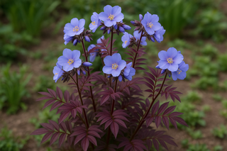 Polemonium yezoense RED/PURPLE-LEAF JACOB'S LADDER