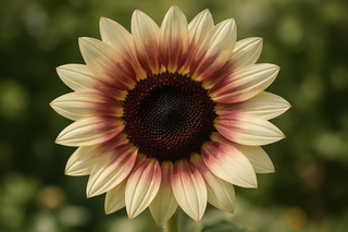 bicolor sunflower red and cream
