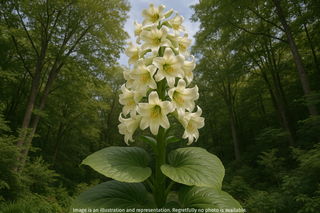 Cardiocrinum cordatum <br>GIANT LILY