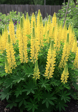 Lupinus polyphyllus <br>LUPIN CHANDALIER