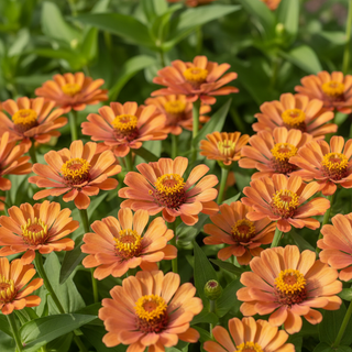 Zinnia hybrida <br>ZINNIA 'PROFUSION APRICOT'
