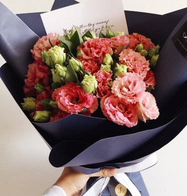 Pink Eustoma Ruffle Eustoma grandiflorum LISIANTHUS RUFFLED SALMON – Ferri Seeds